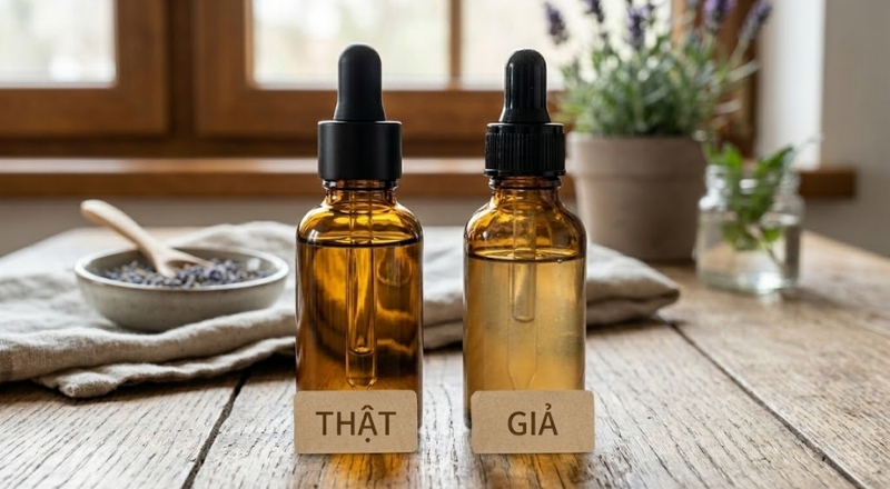 Cách phân biệt tinh dầu thật và tinh dầu giả chuẩn xác nhất